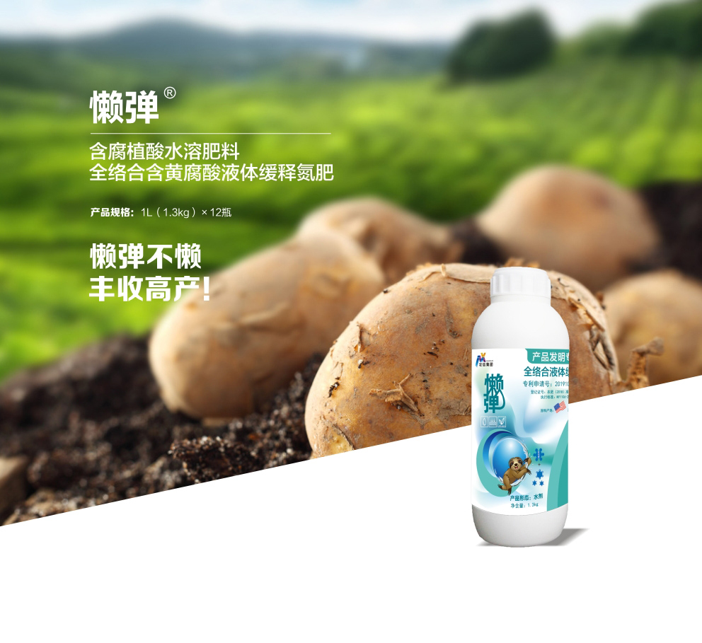 Water-soluble fertilizer containing humic acid  AS